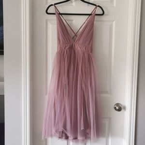 Selena Tulle Midi-dress
